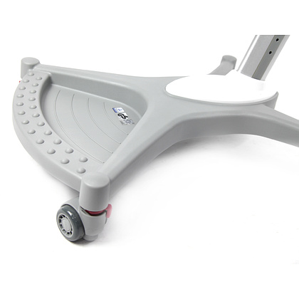 Кресло детское SingBee Cobee 138, ткань, розовый пудровый, пластик, корпус серый, подставка для ног, с чехлом серым - 9