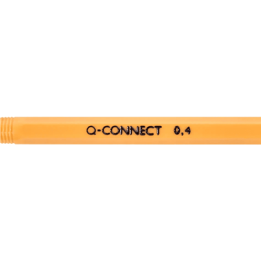 Ручка шариковая "Q-Connect", 0.4 мм, желтый, синий, стерж. синий - 4