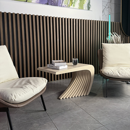 Журнальный столик Karlinwood GAP M 830х420x470 мм, фанера натуральная - 5