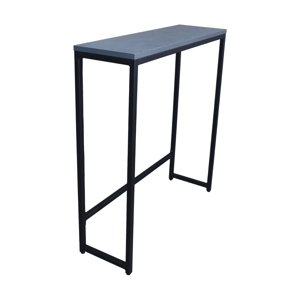 Стол консольный RION ALLERD, черный муар, Металл Бруклин