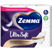 Бумага туалетная Zewa "Ultra Soft"