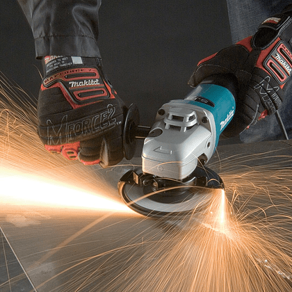 Шлифмашина угловая MAKITA 9565CVR, 1400 Вт, 125 мм, SJS - 11