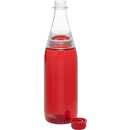 Бутылка для воды "Fresco Twist & Go Bottle", пластик, 700 мл, красный, прозрачный - 2