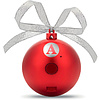 Шар елочный-колонка "Jingle Ball", Bluetooth-спикер 5.0, красный - 2