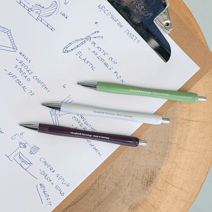 Ручка шариковая автоматическая "Slider Rave", зеленый, стерж. синий - 4