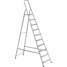 Стремянка алюминиевая бытовая "Алюмет"