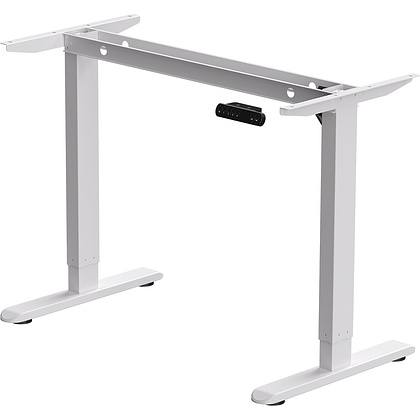 Стол с электроприводом WellDesk Basic 1200x675х18 белый/ясень шимо светлый (9191460+9197779) - 4