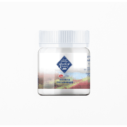 Краски гуашевые "Мастер-класс", 101 белила титановые, 40 мл, банка - 2