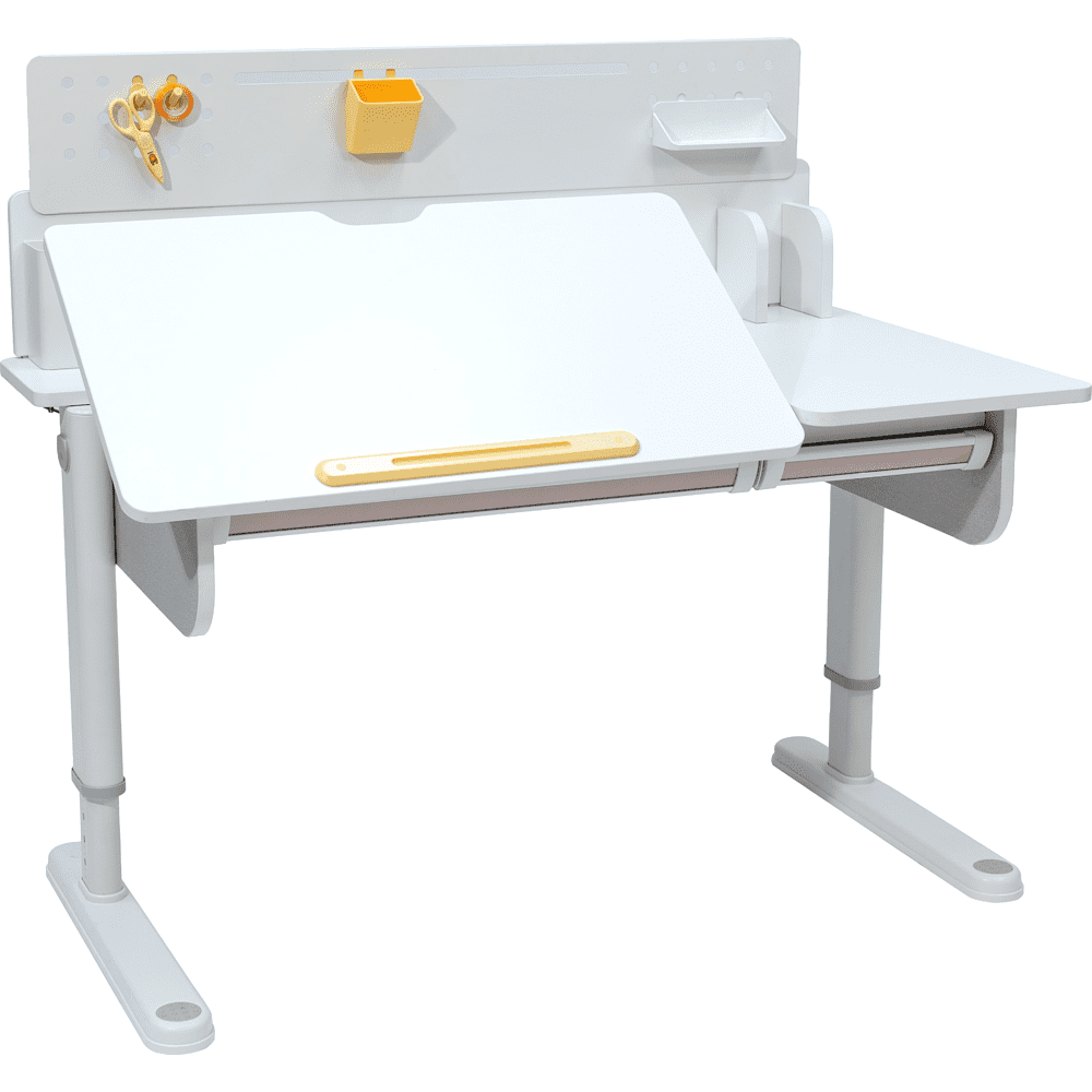 Комплект Ergosmart ученический Caravel: стол регулируемый Caravel, полка с подставкой для книг Wooden space - 15