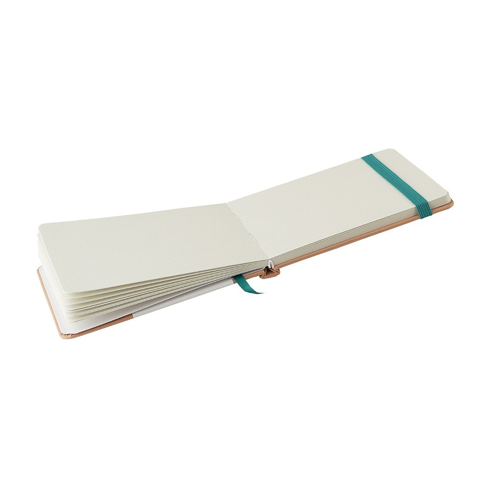 Скетчбук для акварели "Ладога", А6, 100% хлопок, 300 г/м2, 20 листов, мятный - 2