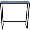 Стол консольный RION ALLERD, черный муар, Металл Бруклин - 2