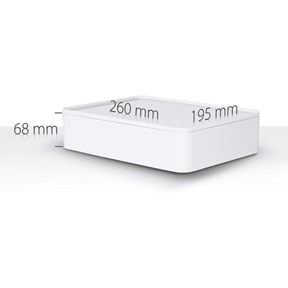 Блок закрытый "Allison", серый - 3