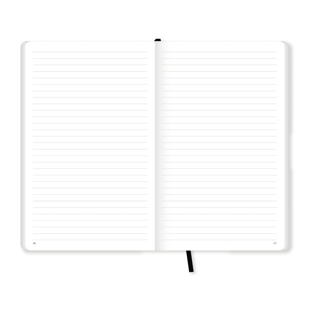 Блокнот "Carapace sky", А5, 96 листов, линейка, голубой - 3