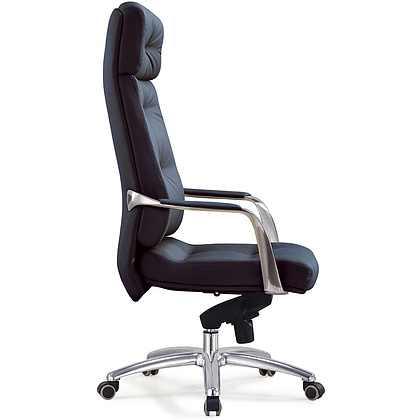 Кресло для руководителя Бюрократ DAO, кожа, черный - 3