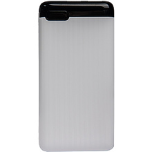 Внешний аккумулятор Power Bank "Num 10", 10000 mAh, белый