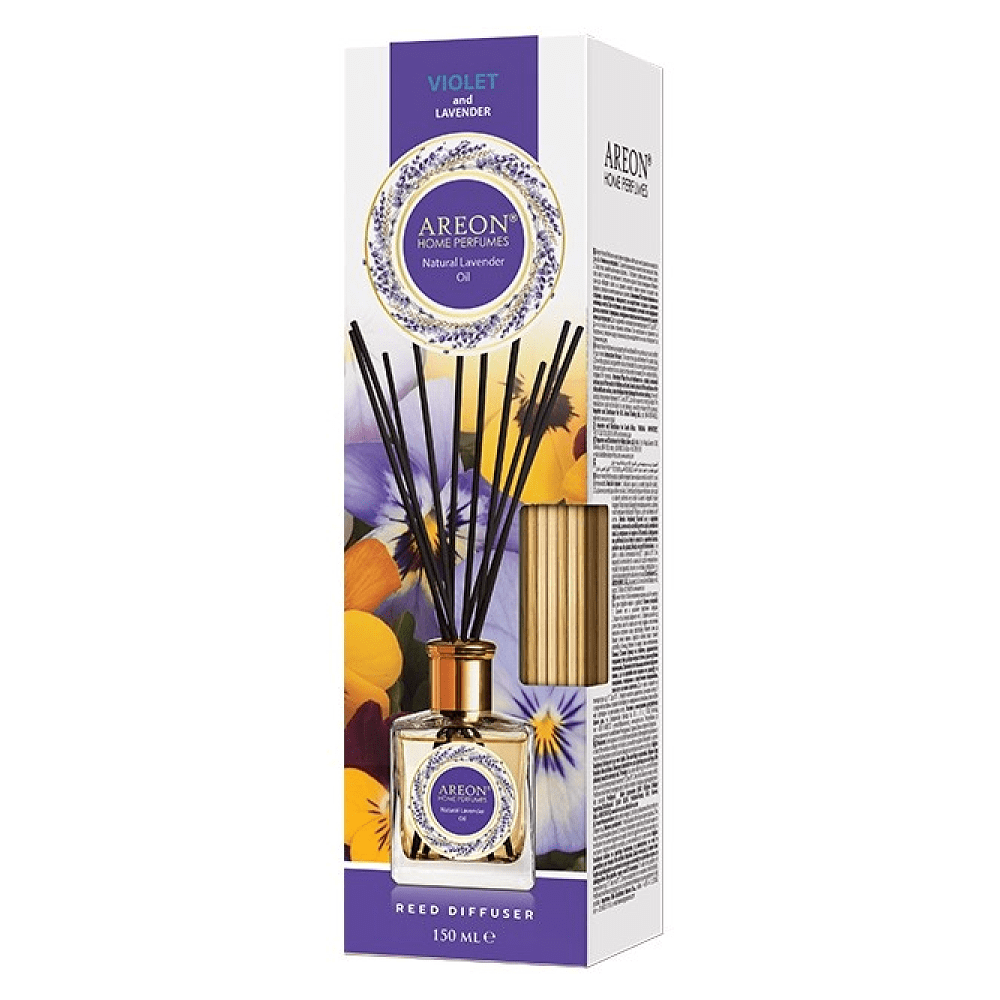 Аромадиффузор Areon Home perfume sticks фиалка и масло лаванды, 150 мл - 3