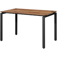 Стол письменный Millwood Лофт Сиэтл (ДТ-5), 1300х700 мм, металлокаркас черный