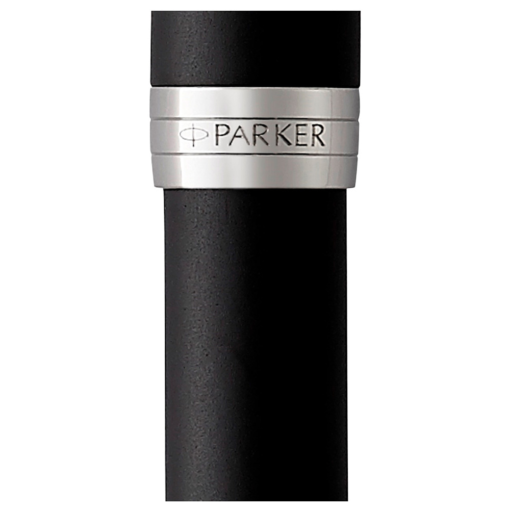 Ручка-роллер Parker "Sonnet Core T529 - Matte Black CT", 0.5 мм, черный, стерж. черный - 4