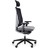 Кресло для руководителя Profim "Xenon Net 110SFL P59PU", сетка, ткань, пластик, серый - 3