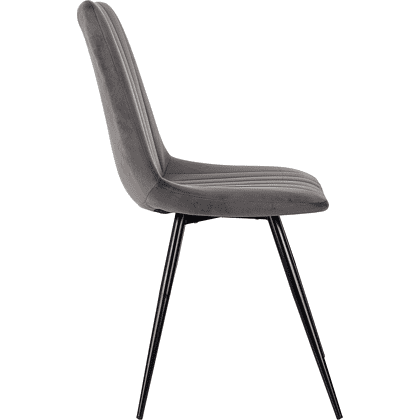 Стул Бюрократ "CH-K6_4", ткань, темно-бежевый, металл, комплект 4шт - 6