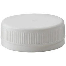 Крышка пластиковая для бутылки d=38 мм, для холодных напитков, 50 шт/упак, цв. белый