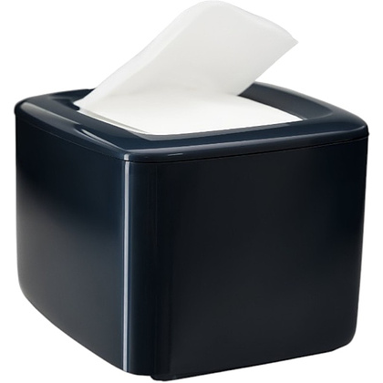 Диспенсер Focus для салфеток, черный, настольный, верхняя подача - 2