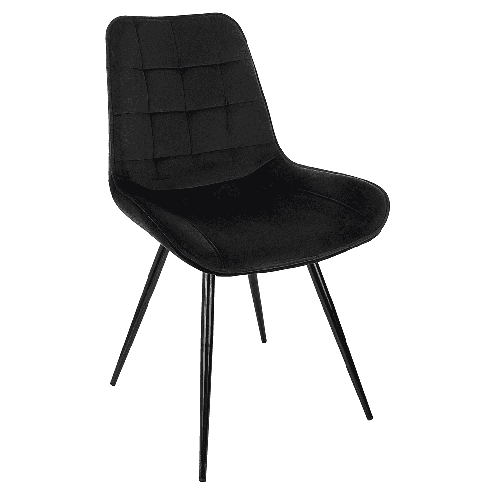 Стул Бюрократ "CH-K2_4", ткань, черный, металл, комплект 4 штуки - 2