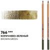 Карандаш акварельный "Белые ночи", 766, коричнево-зеленый - 2