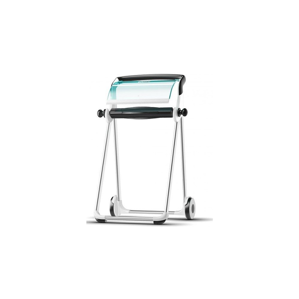 Диспенсер Tork для протирочных материалов в рулонах W1, белый, голубой - 2