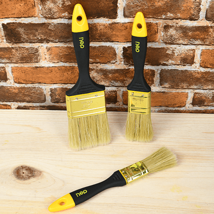 Кисть малярная Deli YS EDL509141, плоская, 1"-25 мм, смешанная щетина - 3