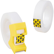 Клейкая лента прозрачная "Deli" блистер, 12x18.3 мм/м, 2 шт/упак