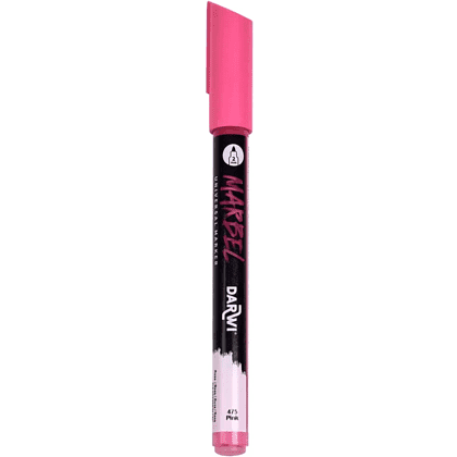 Маркер акриловый "Darwi.Marbel" 475, розовый