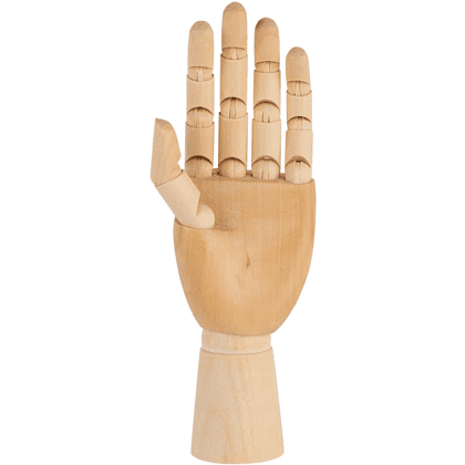 Манекен рука "Сонет" женская левая, деревянный, 25 см