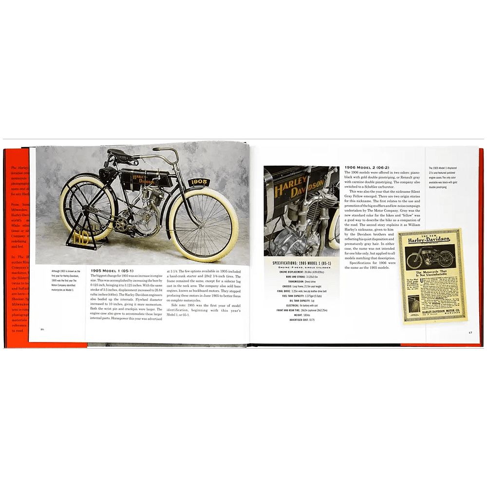 Книга на английском языке "The Harley-Davidson Source Book", Mitch Bergeron - 4