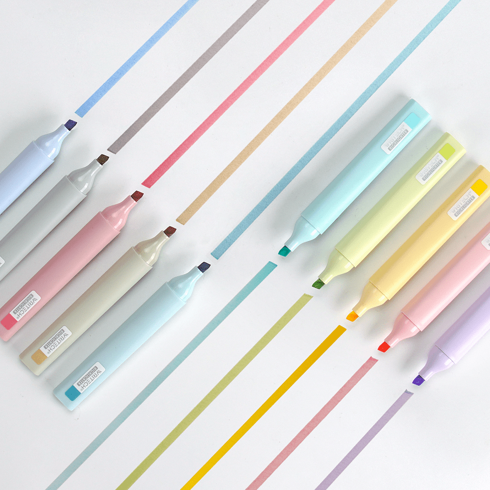 Маркер текстовый "Cute", пастельно сиреневый - 4