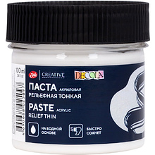 Паста акриловая рельефная "Декола" рельефная