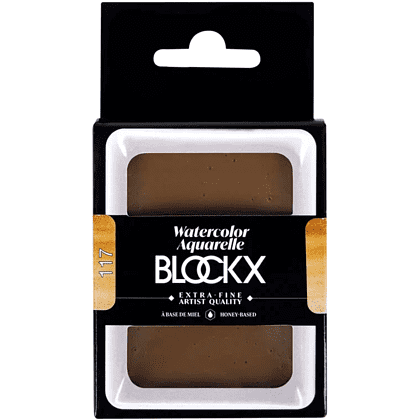 Краски акварельные "Blockx. Giant pan", 117 итальянская земля, 18 мл., кювета