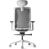 Кресло для руководителя BESTUHL "J15", сетка, пластик, серый, -50% - 5