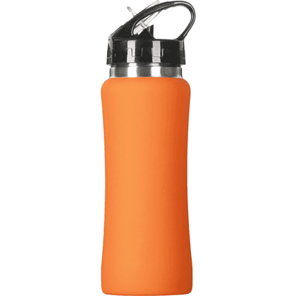 Бутылка для воды "Bottle C1", 600 мл, софт.-тач, оранжевый