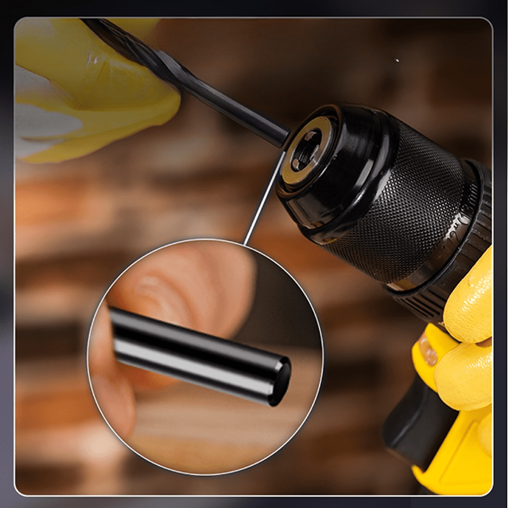 Набор сверел по металлу Deli RS EDH-MHZ025-ED1, 1-13 мм, DIN 338, 25 шт. - 7