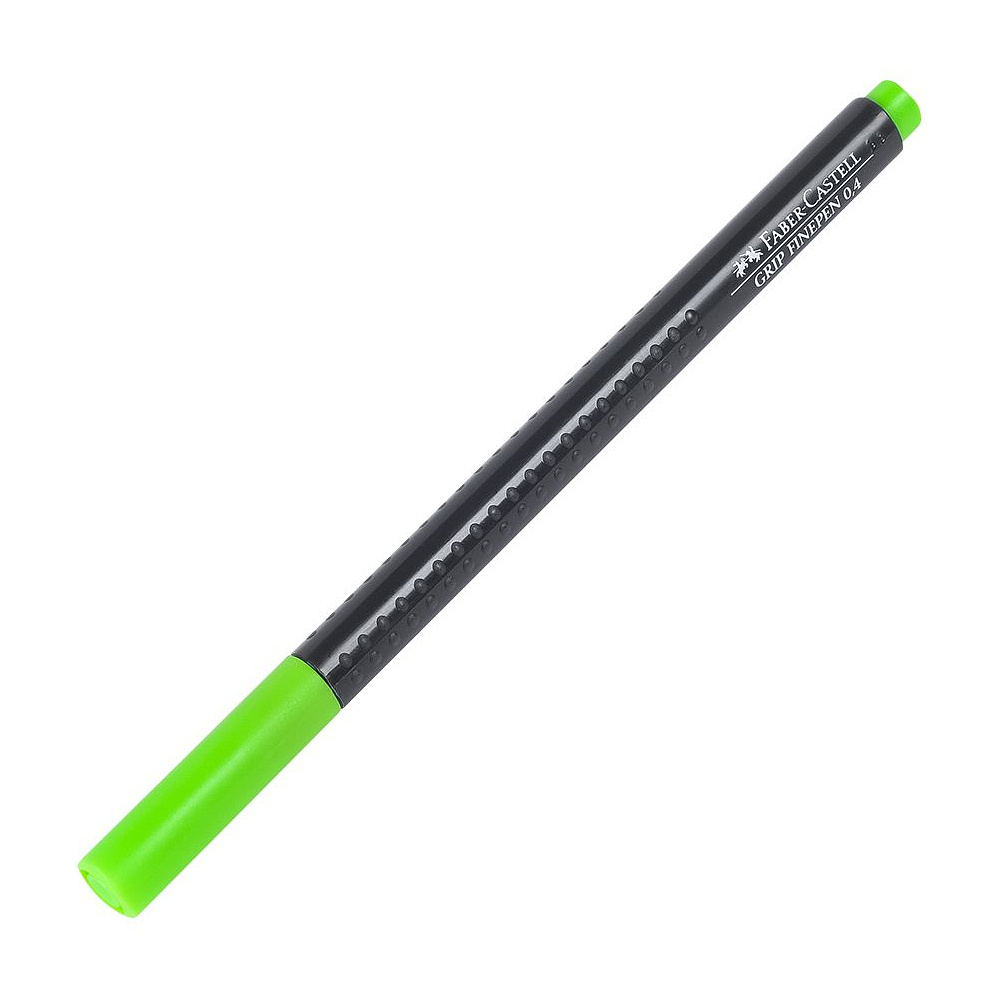 Ручка капиллярная "Grip", 0.4 мм, травяной зеленый