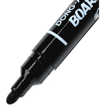 Маркер для доски "Dong-A", черный - 3