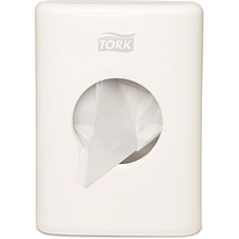 Держатель для гигиенических пакетов "Tork B5", пластик, белый (566000)
