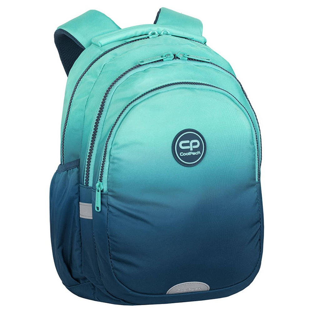 Рюкзак школьный CoolPack "Gradient blue lagoon", зеленый, синий