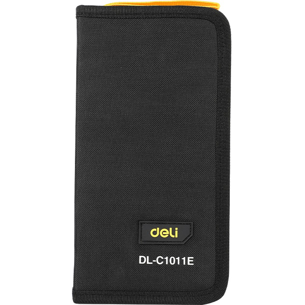 Набор ручного инструмента Deli YS EDL-C1011E, 11 предметов, сумка, черный, желтый - 3