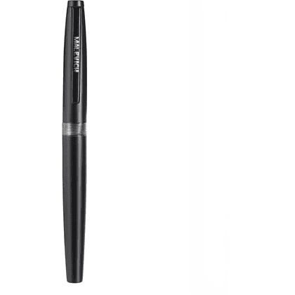 Ручка перьевая EF "Малевичъ", металл, с конвертером, черный