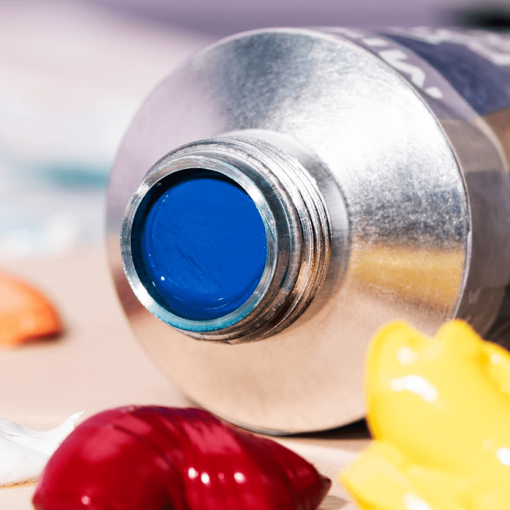 Краски масляные "HIMI.MIYA" зелёный оливковый, 170 мл., туба - 6