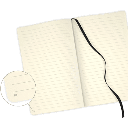 Блокнот "Aquarela Mallow", А5, 96 листов, линейка, лиловый - 3