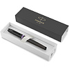 Ручка-роллер Parker "IM Vibrant Rings T315 Amethyst Purple PVD", 0,5 мм, черный, фиолетовый, стерж. черный - 2