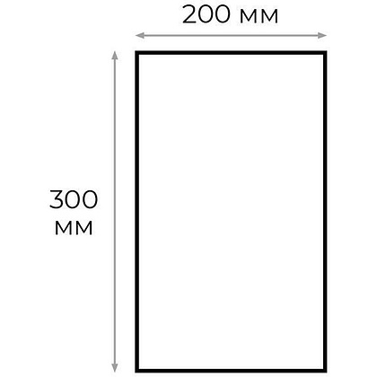 Пакет для вакуумной упаковки, 160х200мм, 55 мкм, 200шт/упак - 2